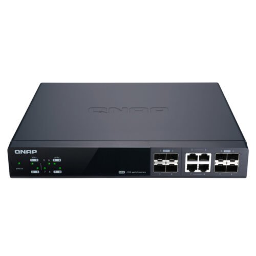 QNAP QSW-M804-4C network switch Managed 10G Ethernet (100/1000/10000) Black - Image 3