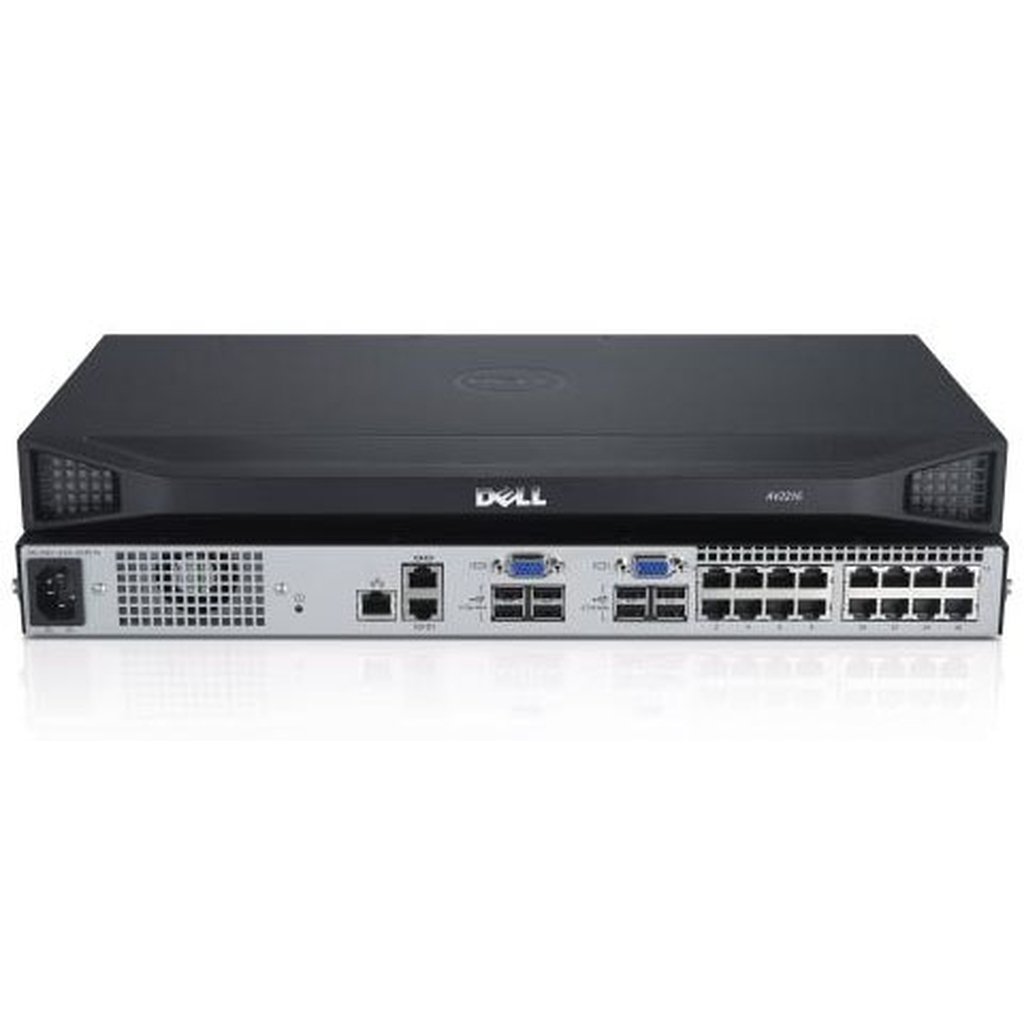 DELL DAV2216-G01 KVM switch Rack mounting Silver