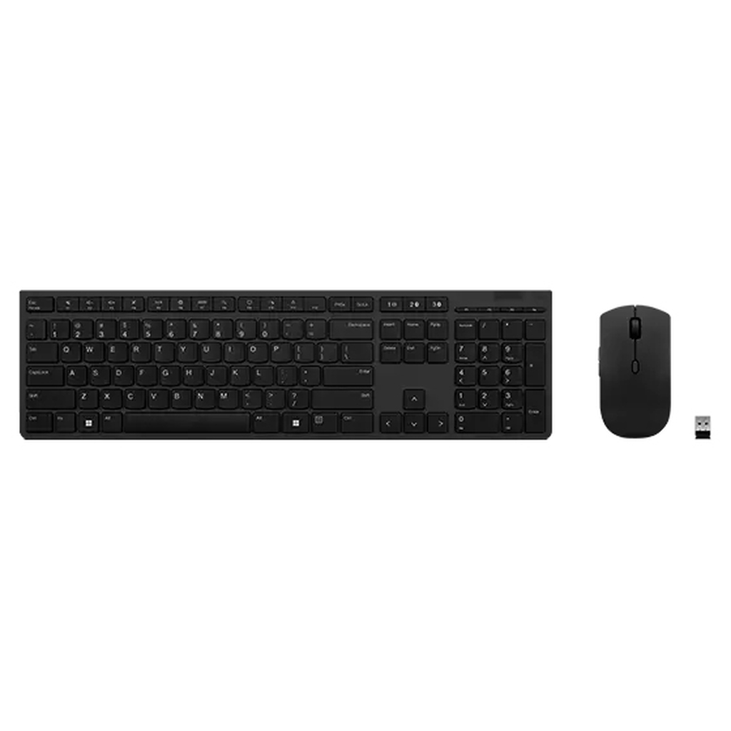 Lenovo 4X31K03967 keyboard Mouse included Office RF Wireless + Bluetooth QWERTY UK English Grey