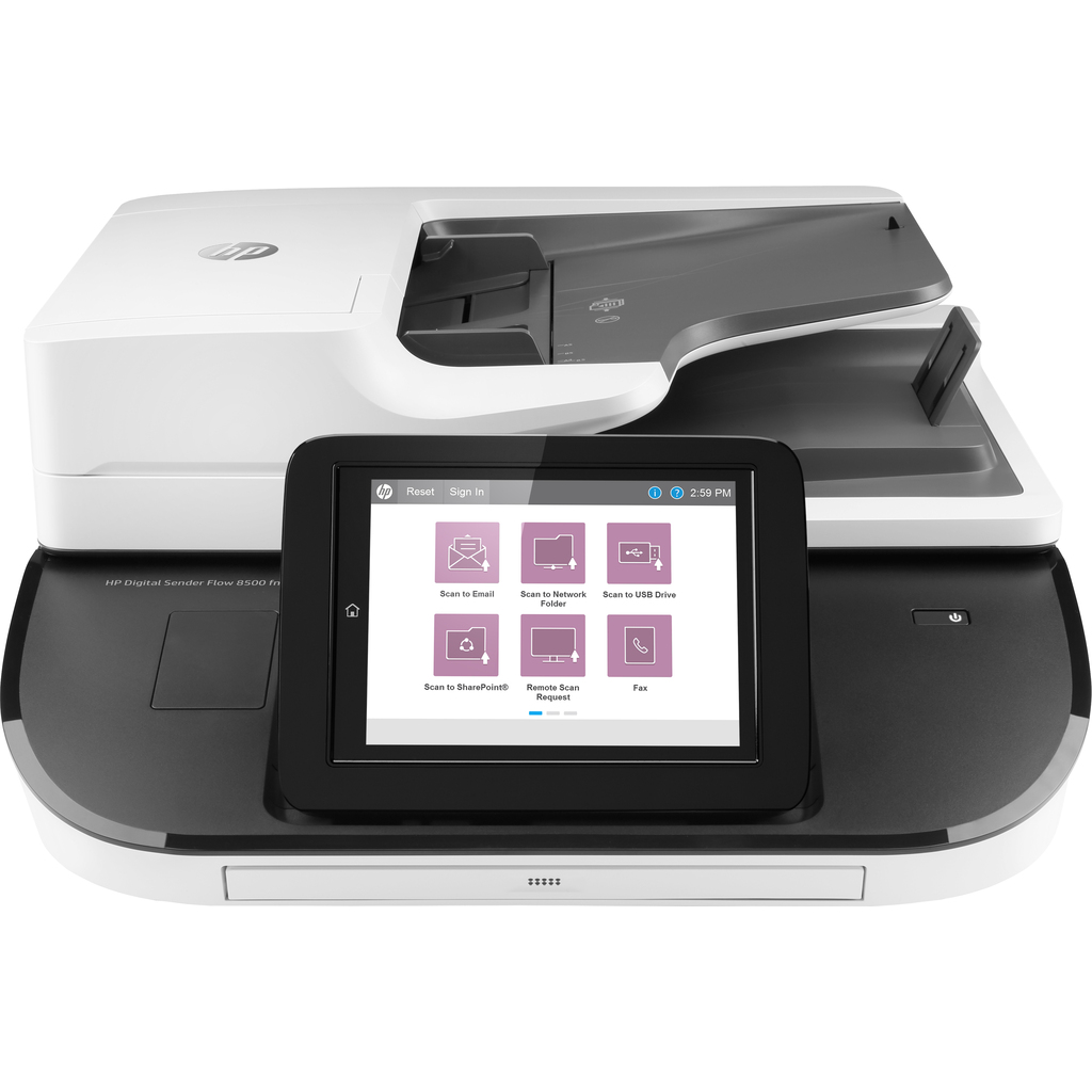 HP Flow 8500 fn2 Flatbed & ADF scanner 600 x 600 DPI