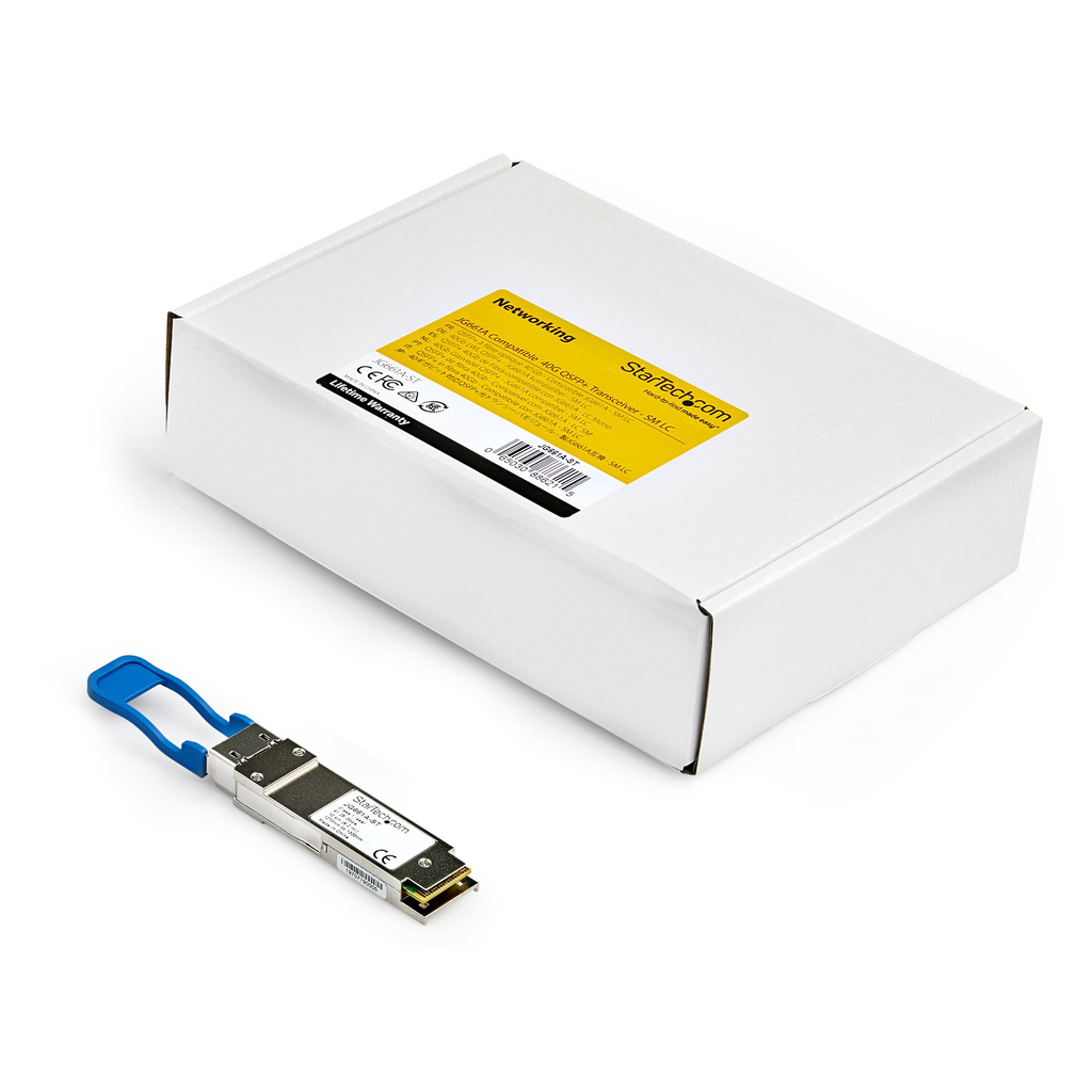 StarTech.com HPE JG661A Compatible QSFP+ Module - 40GBASE-LR4 - 40GbE Single Mode Fiber Optic Transceiver - 40GE Gigabit Ethern - Image 4