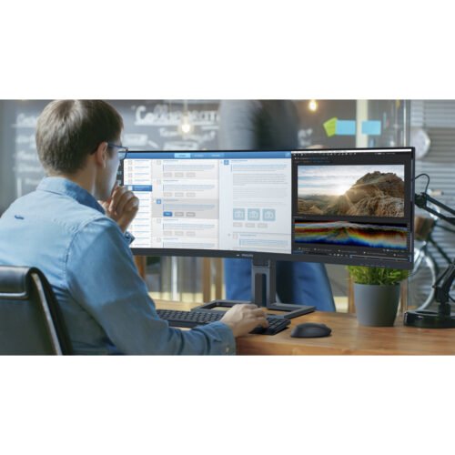 Philips 6000 series 45B1U6900C/00 LED display 113 cm (44.5") 5120 x 1440 pixels UltraWide Dual Quad HD Black - Image 3