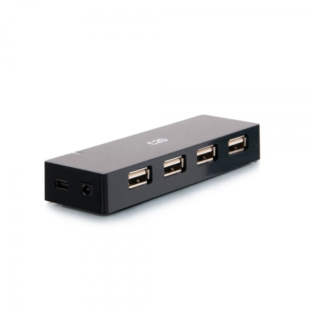 C2G 4-Port USB-A Hub with 5V 2A Power Supply - Image 3