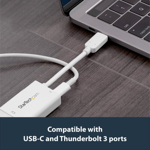 StarTech.com USB C to VGA Adapter with Power Delivery - 1080p USB Type-C to VGA Monitor Video Converter w/ Charging - 60W PD Pa - Image 12