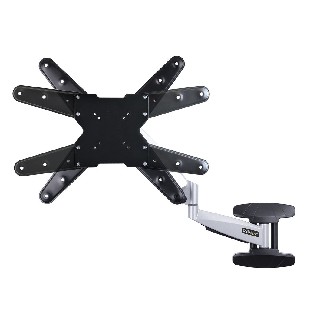 StarTech.com VESA TV Wall Mount, Adjustable Full Motion TV Wall Mount For 23"-55" Displays, Slim TV Mounting Bracket Supports 6 - Image 3