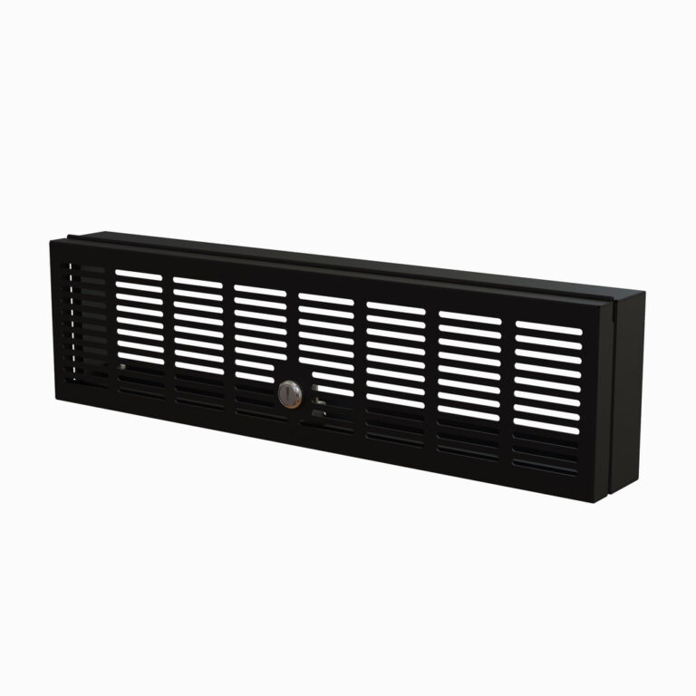 StarTech.com 3U Rack Mount Security Cover - Hinged Locking Rack Panel/ Cage/Door for Physical Security/ Access Control of 19" S