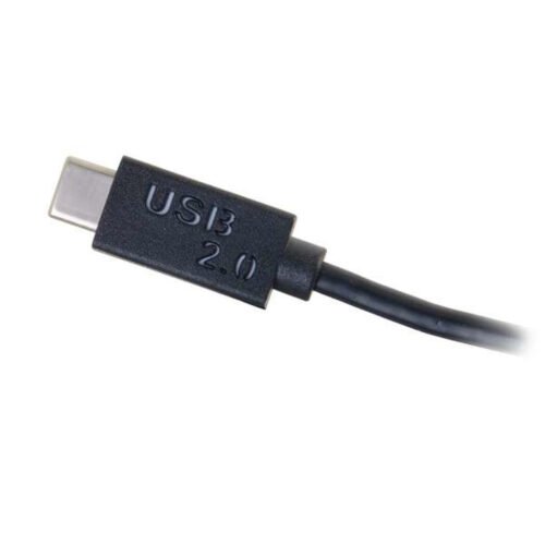 C2G USB 2.0 USB-C to DB9 Serial RS232 Adapter Cable - USB / serial cable - Black - Image 3