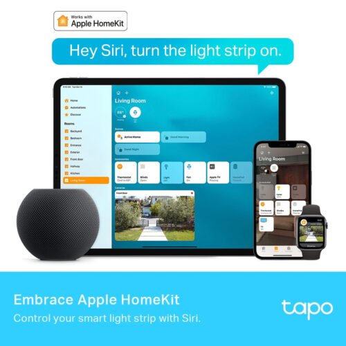 TP-Link Tapo Smart Wi-Fi Light Strip, Multicolor - Image 9