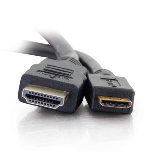 C2G 81999 HDMI cable 1.5 m HDMI Type A (Standard) HDMI Type C (Mini) Black - Image 2