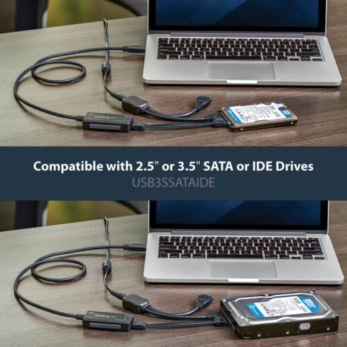 StarTech.com USB 3.0 to SATA or IDE Hard Drive Adapter / Converter - Image 12
