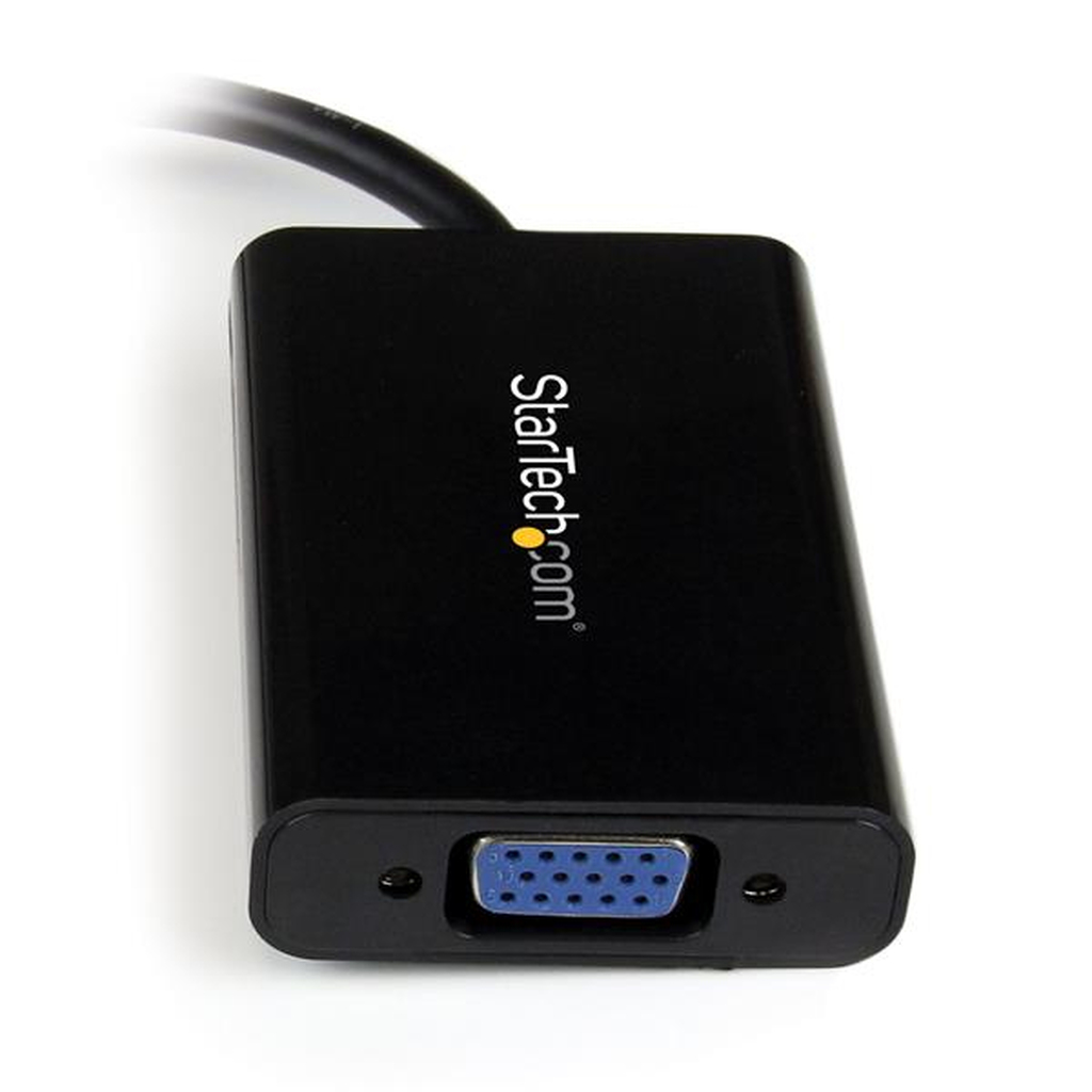 StarTech.com Micro HDMI to VGA Adapter Converter with Audio for Smartphones / Ultrabooks / Tablets - 1920x1080 - Image 3