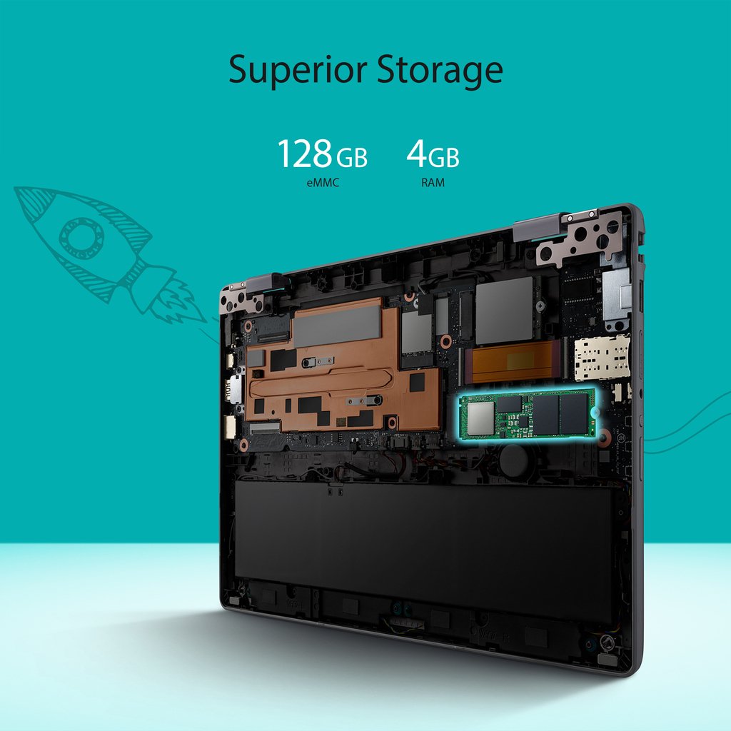 ASUS BR1100C-C1XA-3Y Intel® Celeron® N N4500 Laptop 29.5 cm (11.6") HD 4 GB DDR4-SDRAM 128 GB eMMC Wi-Fi 6 (802.11ax) - Image 21