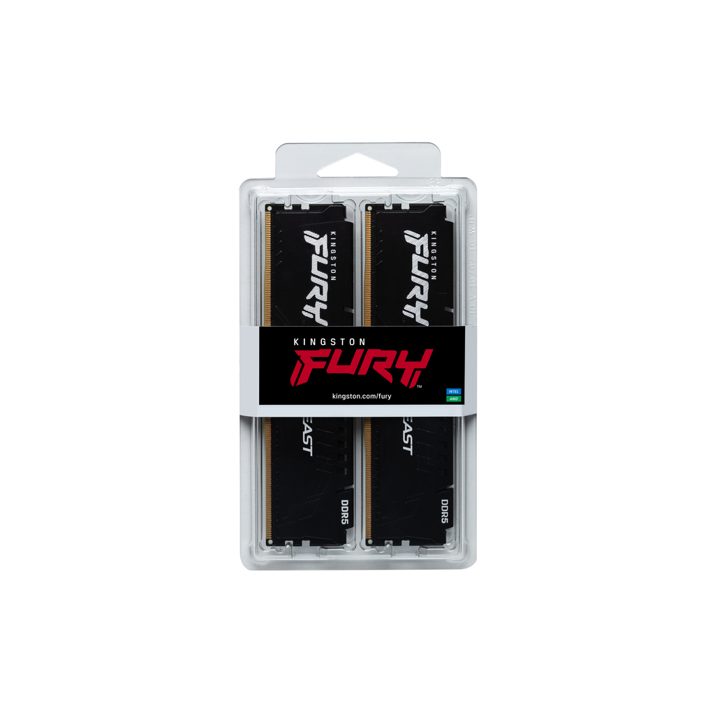 Kingston Technology FURY Beast 64GB 5600MT/s DDR5 CL40 DIMM (Kit of 2) Black - Image 5