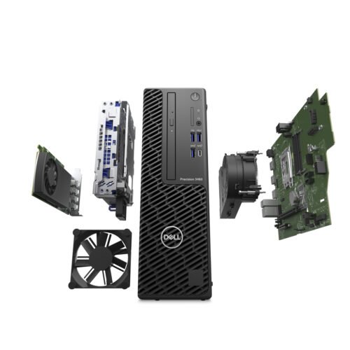 DELL Precision 3460 Intel® Core™ i7 i7-14700 16 GB DDR5-SDRAM 512 GB SSD NVIDIA T1000 Windows 11 Pro SFF Workstation - Image 2