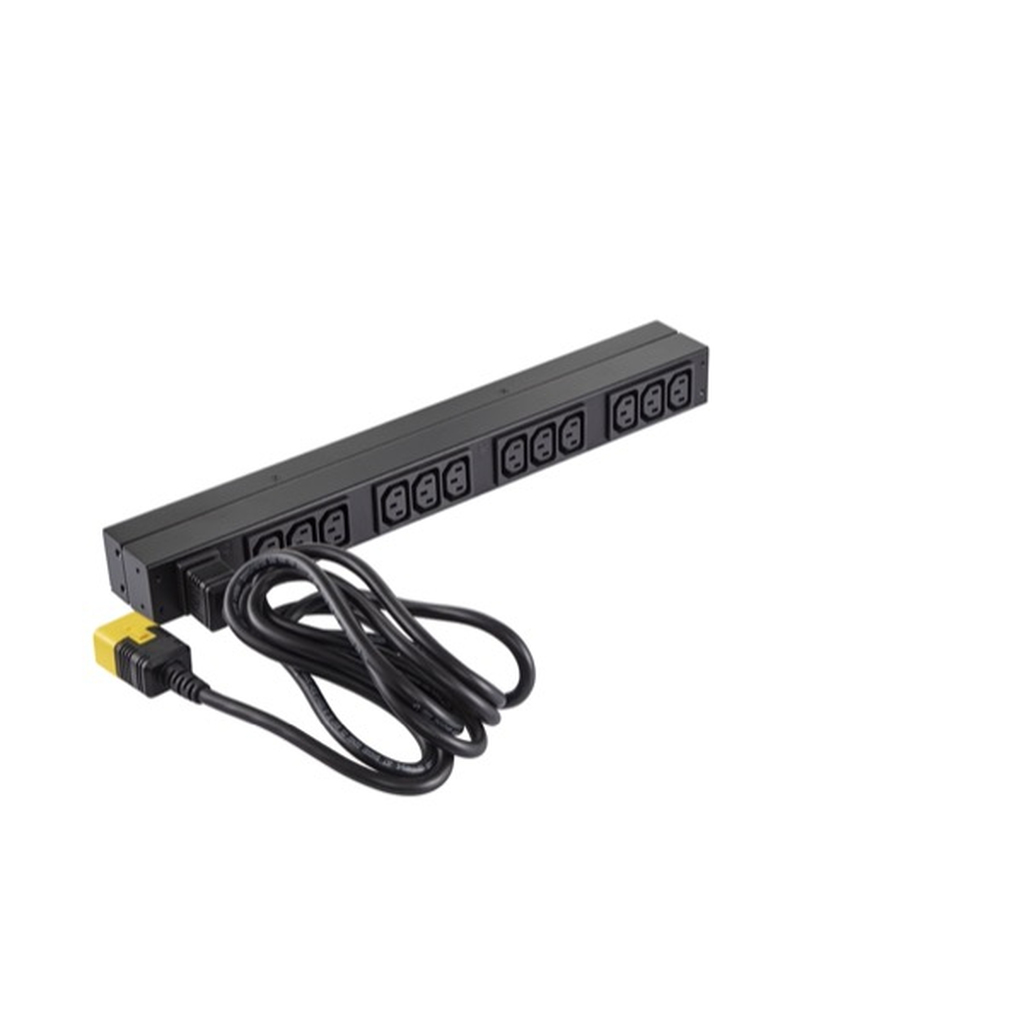 APC NetShelter Basic Rack PDU, 1U, 1PH, 3.7kW 230V 16A or 3.3kW 208V 16A, x12 C13 outlets, C20 cord - Image 17