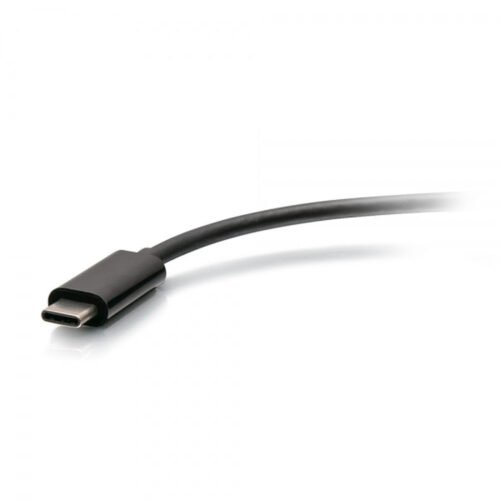 C2G USB-C® to HDMI®, VGA, USB-A, and RJ45 Multiport Adapter - 4K 30Hz - Black - Image 3