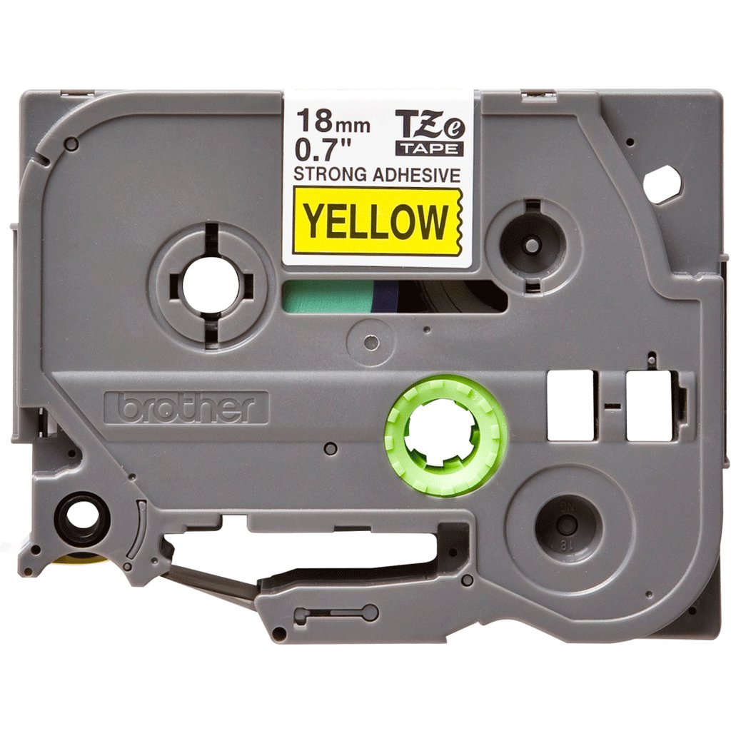 Brother TZE-S641 label-making tape Black on yellow TZ - Image 3