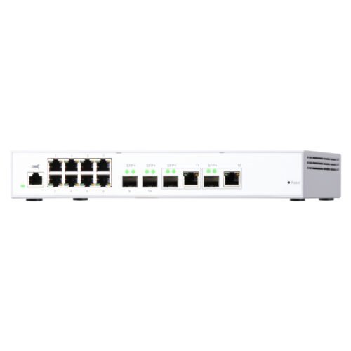 QNAP QSW-M408-2C network switch Managed L2 10G Ethernet (100/1000/10000) White - Image 4