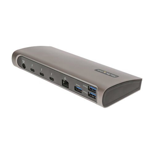 StarTech.com Thunderbolt 4 Dock, 96W Power Delivery, Single 8K/Dual Monitor 4K 60Hz, 3xTB4/USB4 ports, 4xUSB-A, SD, GbE, Thunde - Image 10
