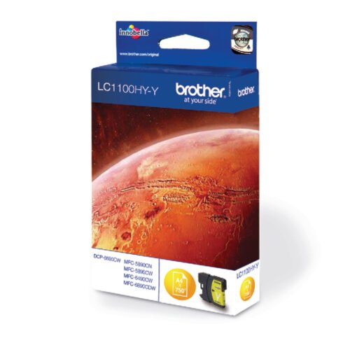 Brother LC1100HYY ink cartridge 1 pc(s) Original High (XL) Yield Yellow - Image 2