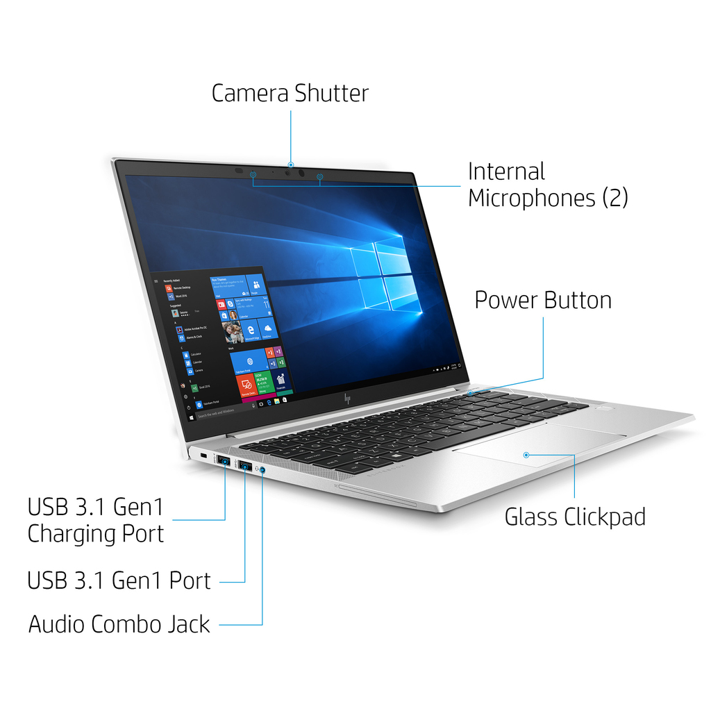 HP EliteBook 830 G7 Intel® Core™ i7 i7-10510U Laptop 33.8 cm (13.3") Full HD 16 GB DDR4-SDRAM 512 GB SSD Wi-Fi 6 (80 - Image 19