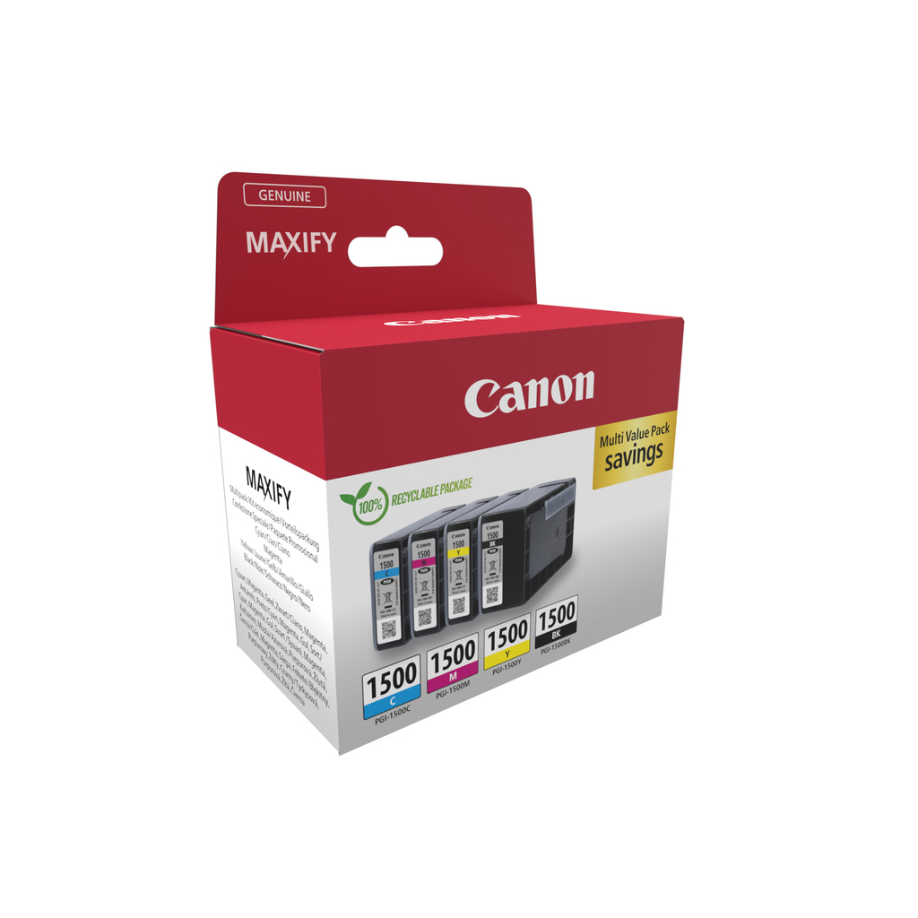 Canon 9218B006 ink cartridge 4 pc(s) Original Black, Cyan, Magenta, Yellow - Image 2