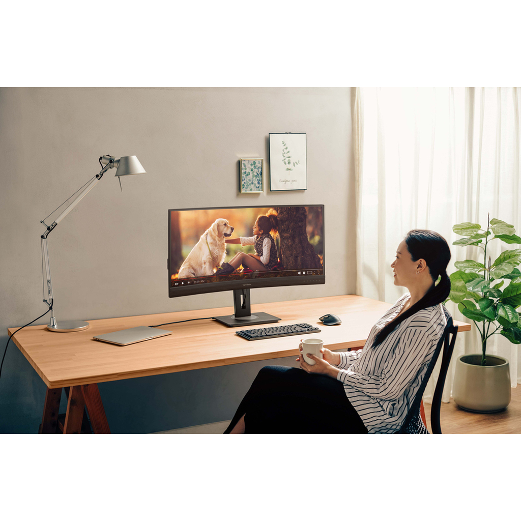Viewsonic VG3456C computer monitor 86.4 cm (34") 3440 x 1440 pixels UltraWide Quad HD LED Black - Image 11