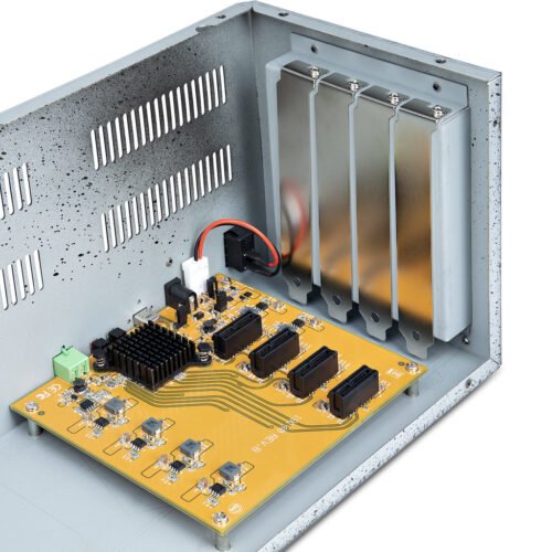 StarTech.com 4-Slot PCIe Expansion Chassis with PCIe x2 Host Card, PCIe 2.0 - 10Gbps, External PCIe Slots for Desktops/Servers, - Image 5