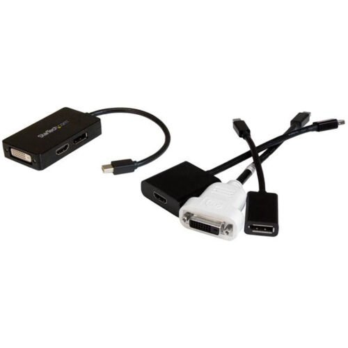 StarTech.com Travel A/V adapter: 3-in-1 Mini DisplayPort to DisplayPort DVI or HDMI converter - Image 3