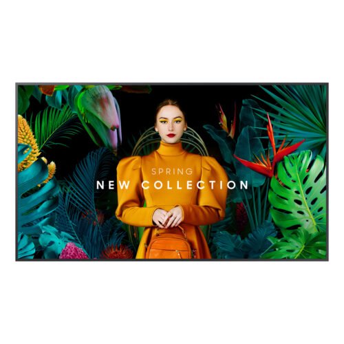 Samsung QB55C Digital signage flat panel 139.7 cm (55") LCD Wi-Fi 350 cd/m² 4K Ultra HD Black Built-in processor Tizen 16/7