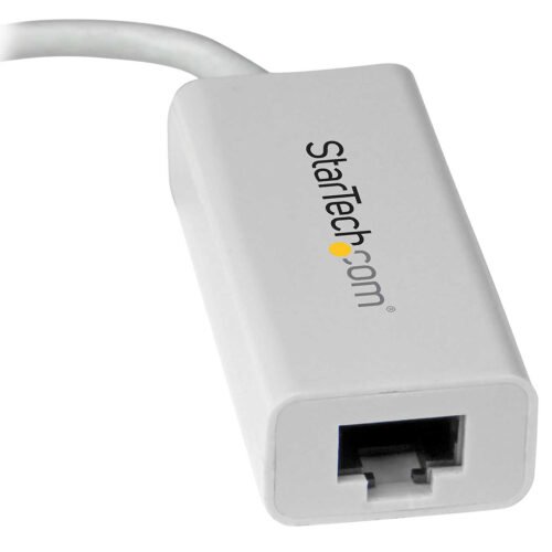 StarTech.com USB-C to Gigabit Network Adapter - White - Image 2