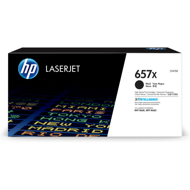 HP 657X High Yield Black Original LaserJet Toner Cartridge