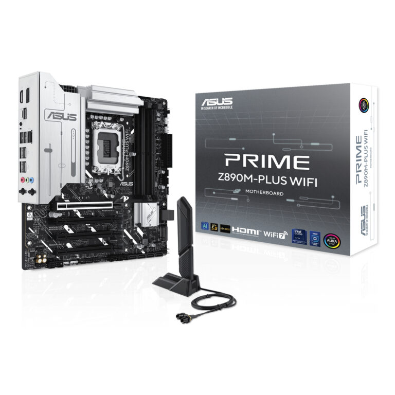 ASUS PRIME Z890M-PLUS WIFI Intel Z890 LGA 1851 (Socket V1) micro ATX