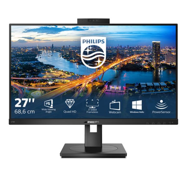 Philips B Line 275B1H/00 computer monitor 68.6 cm (27") 2560 x 1440 pixels 2K Ultra HD LED Black - Image 2