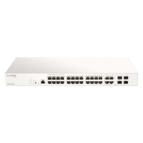 D-Link 28-Port Gigabit PoE+ Nuclias Smart Managed Switch including 4x 1G Combo Ports, 193W - Image 3