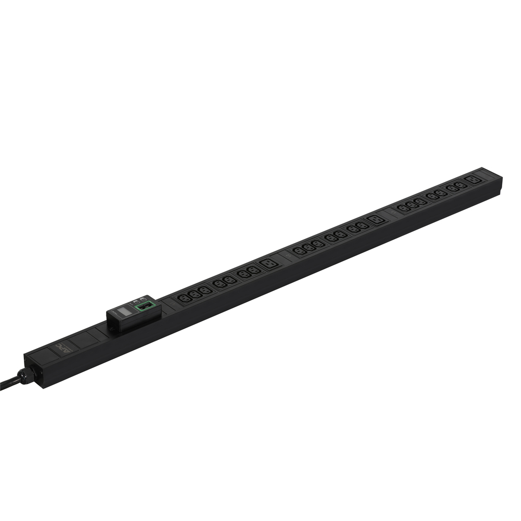 APC Easy Rack PDU, Metered, 0U, 3 Phase, 11kW, 230V, 16A, 21 x C13 and 3 x C19 outlets, IEC60309 3P+N+PE inlet - Image 2