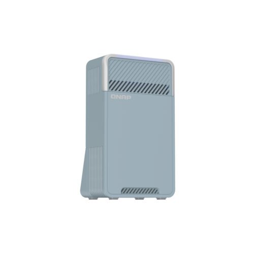 QNAP QMiro-201W wireless router Gigabit Ethernet Dual-band (2.4 GHz / 5 GHz) Blue - Image 3