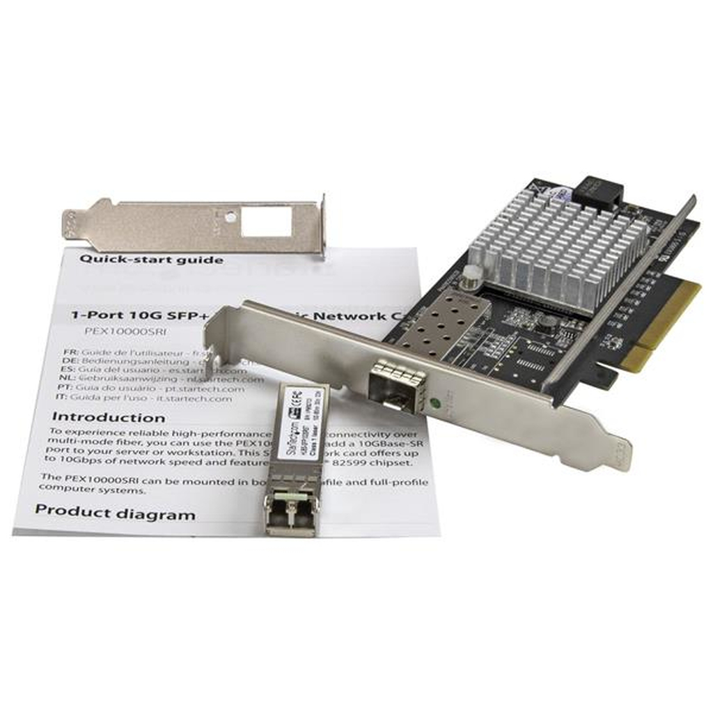 StarTech.com 1-Port 10G SFP+ Fiber Optic Network Card - PCIe - Intel Chip - MM - Image 17
