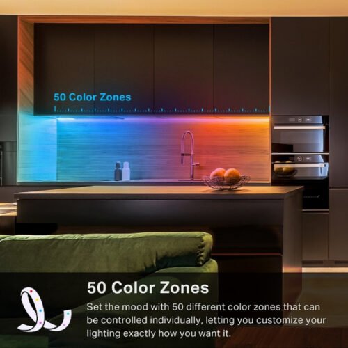 TP-Link Tapo Smart Wi-Fi Light Strip, Multicolor - Image 4