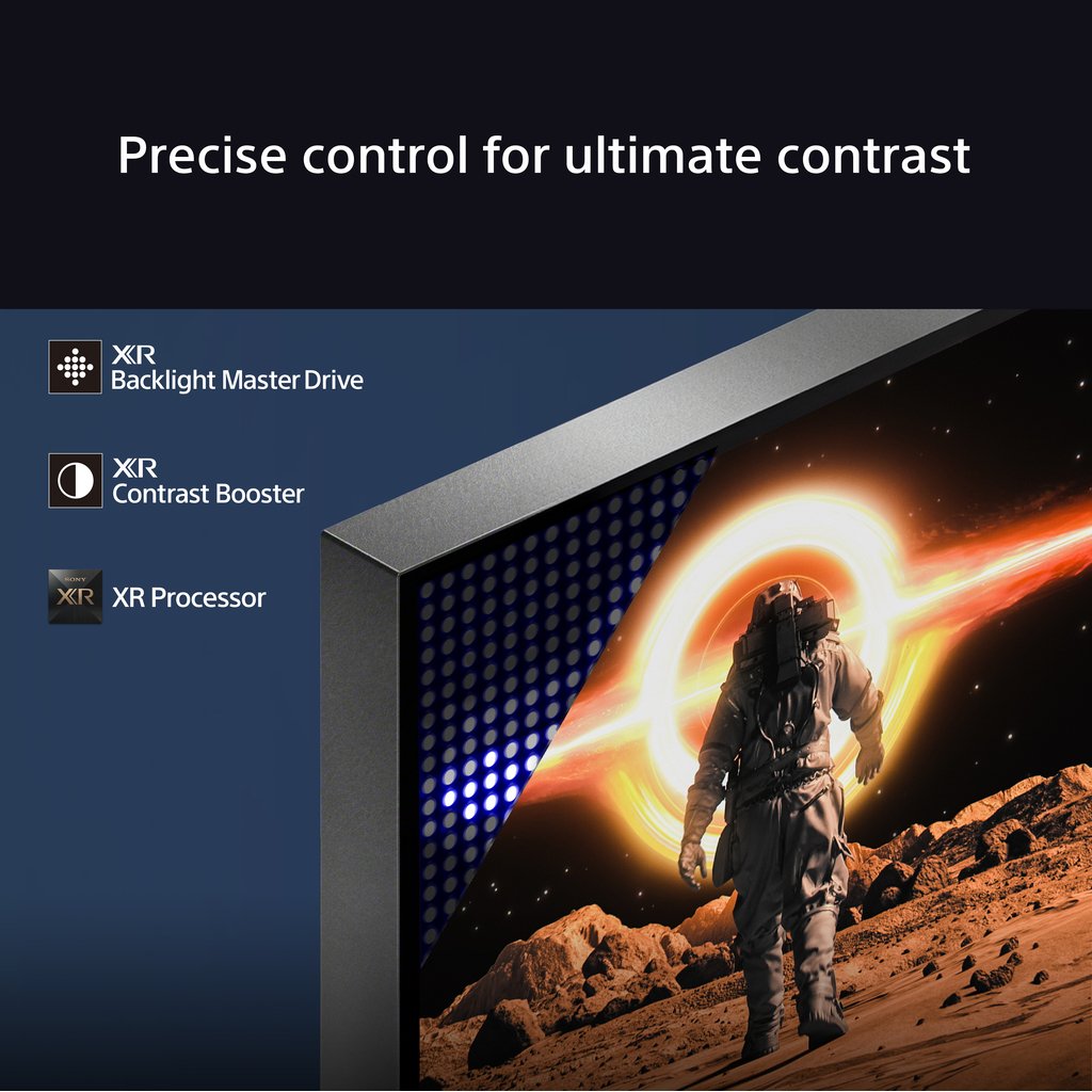 Sony BRAVIA 9 Series 75" QLED XR|Mini LED 4K HDR Display with Google TV, including 3 years PrimeSupport - Image 2