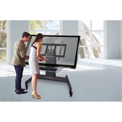 Neomounts PLASMA-M2500TBLACK TV trolley 42-100" - motorised - table tilt function - Image 3