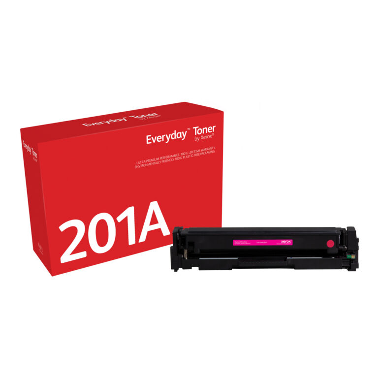 Everyday™ Magenta Toner by Xerox compatible with HP 201A (CF403A), Standard capacity