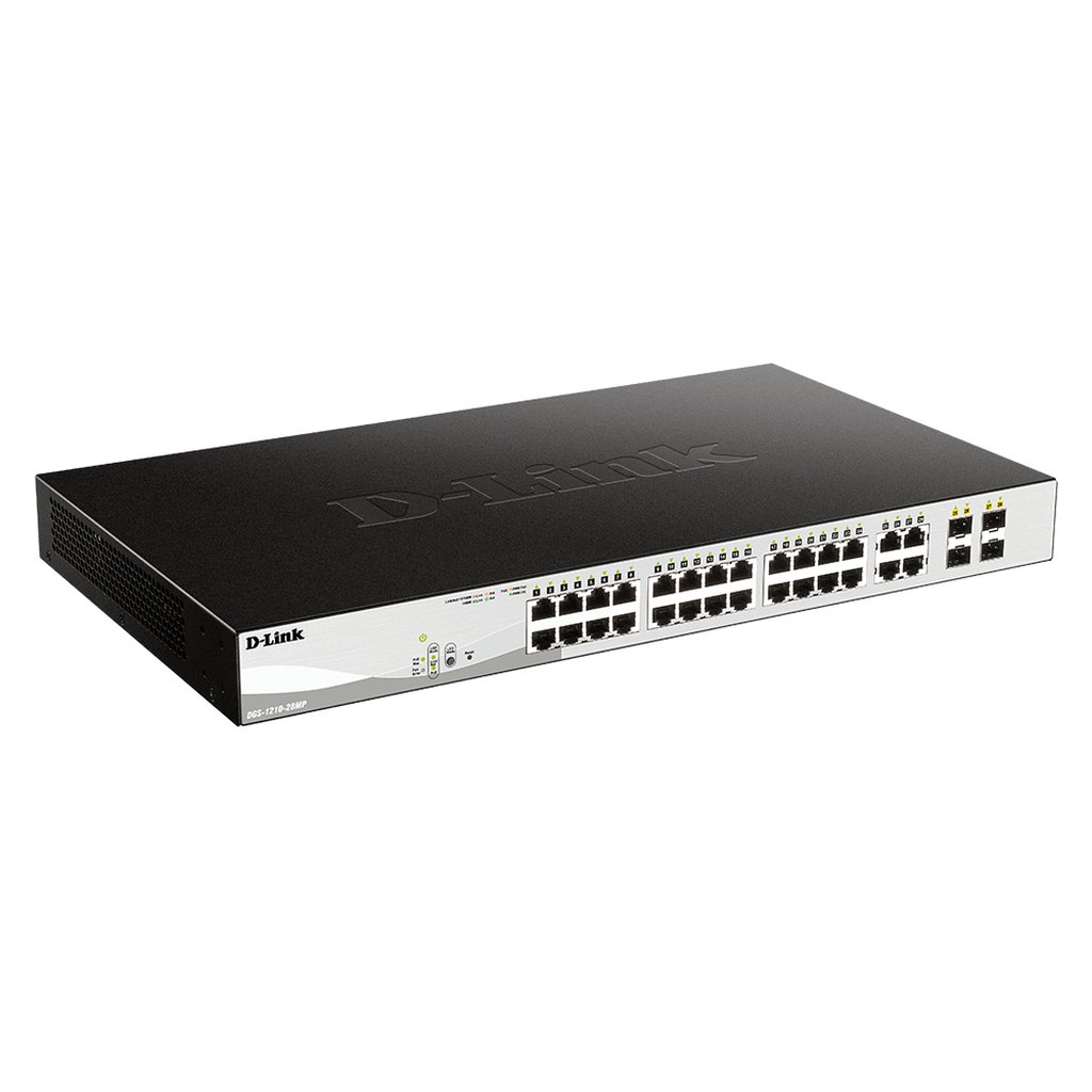 D-Link 28-Port Gigabit PoE Smart Managed Switch including 4 Combo Ports - Image 2