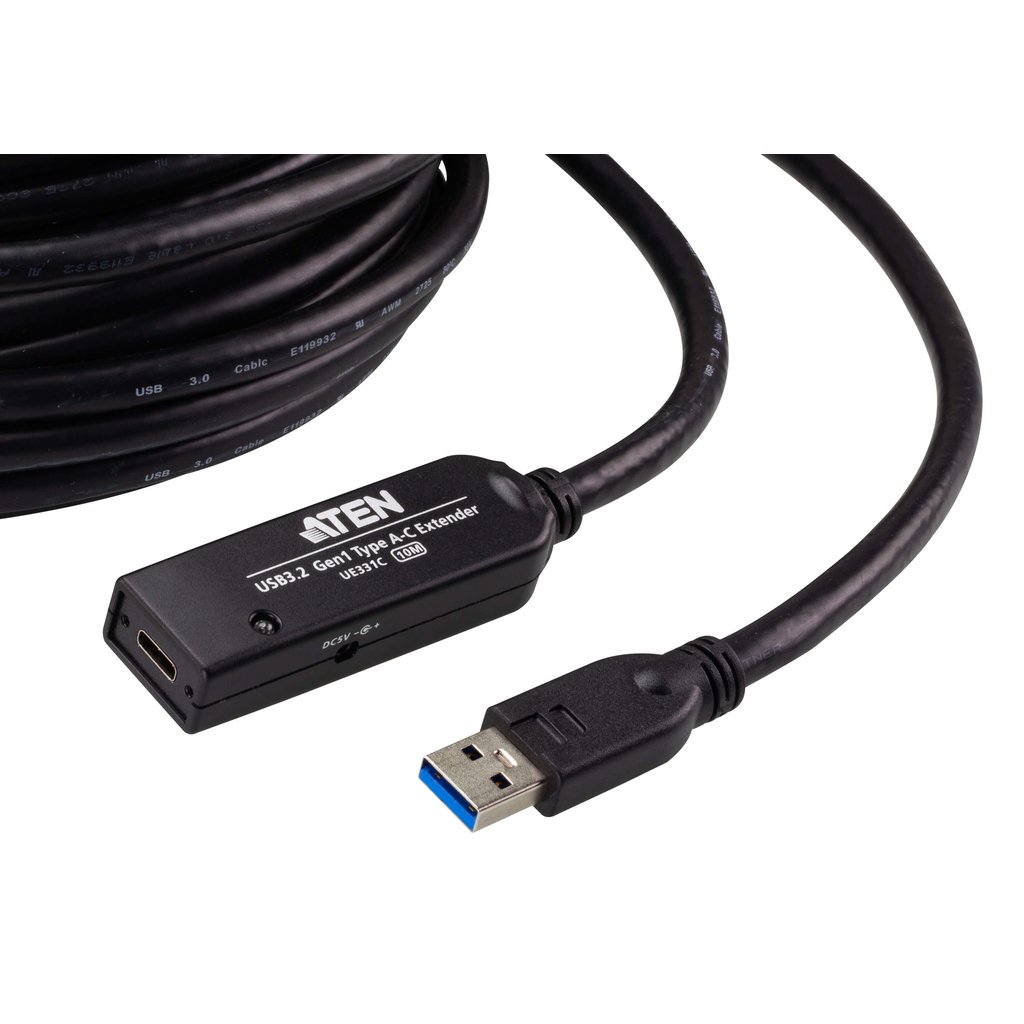 ATEN UE331C USB cable USB 3.2 Gen 1 (3.1 Gen 1) 10 m USB A Black - Image 2