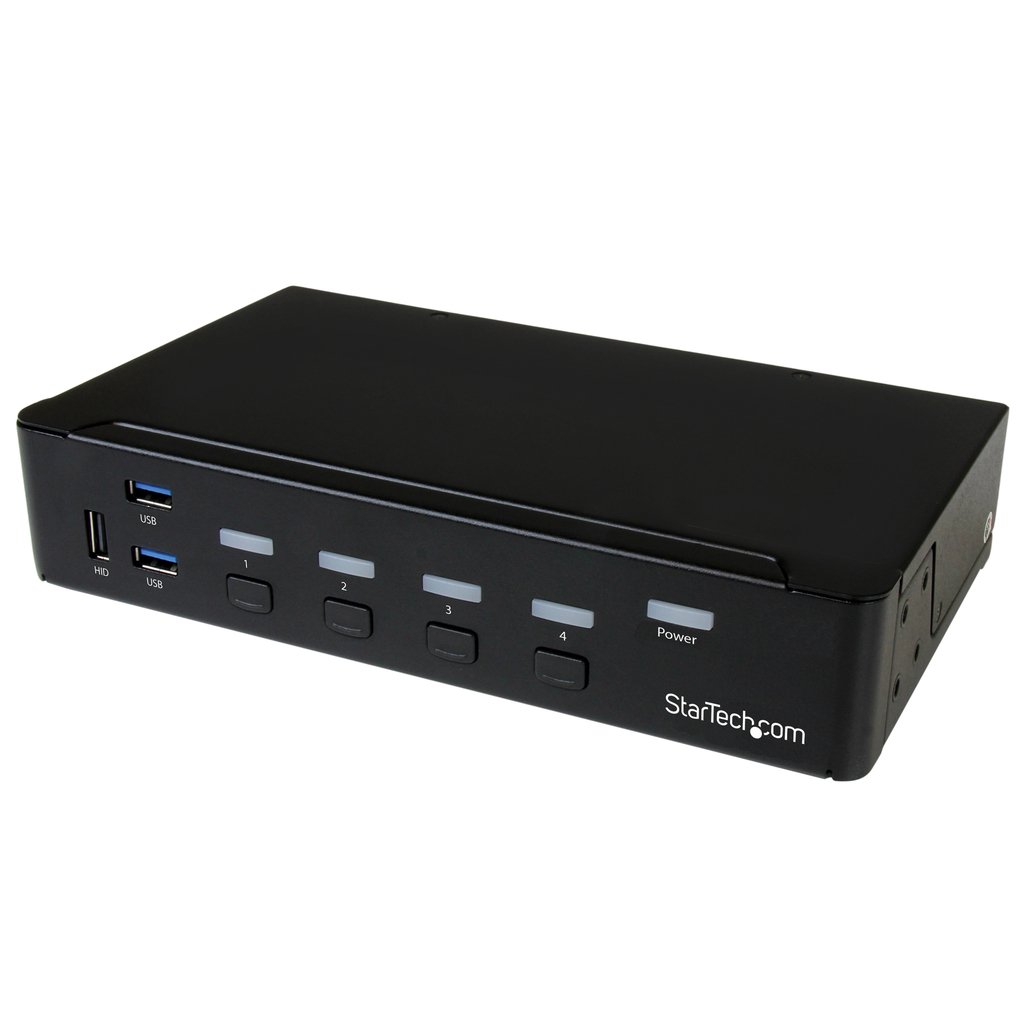 StarTech.com 4-Port DisplayPort KVM Switch - USB 3.0 - 4K 30Hz - Image 8