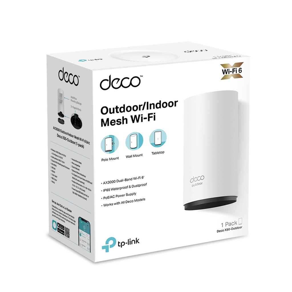 TP-Link AX3000 Outdoor / Indoor Whole Home Mesh WiFi 6 Unit - Image 15