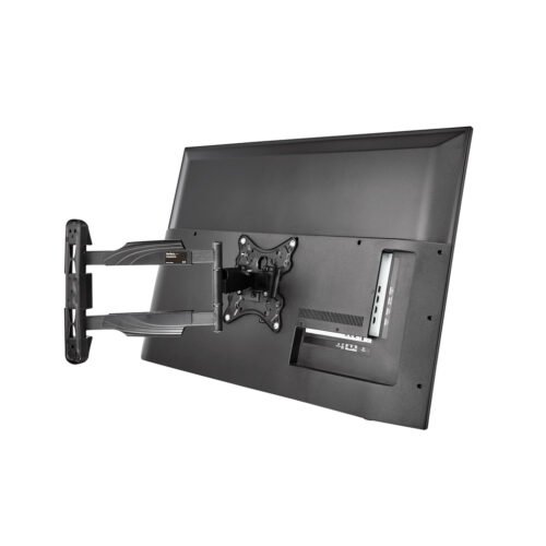 StarTech.com Full Motion TV Wall Mount - 32-55 inch (77lb/35kg) VESA Displays - Low Profile Universal Flat Screen TV Wall Mount - Image 6