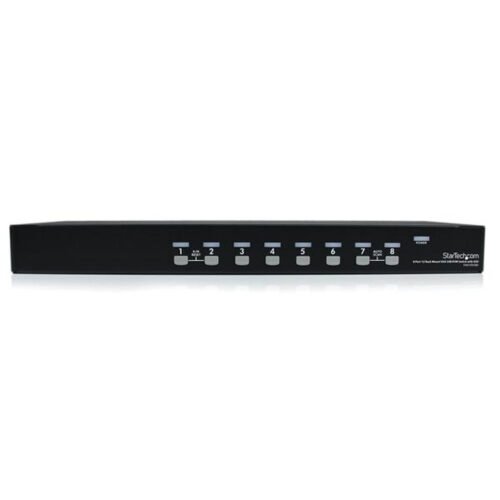 StarTech.com 8 Port 1U Rackmount USB KVM Switch with OSD - Image 2