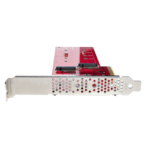 StarTech.com Dual M.2 PCIe SSD Adapter Card, PCIe x8 / x16 to Dual NVMe or AHCI M.2 SSDs, PCI Express 4.0, 7.8GBps/Drive, Bifur - Image 6