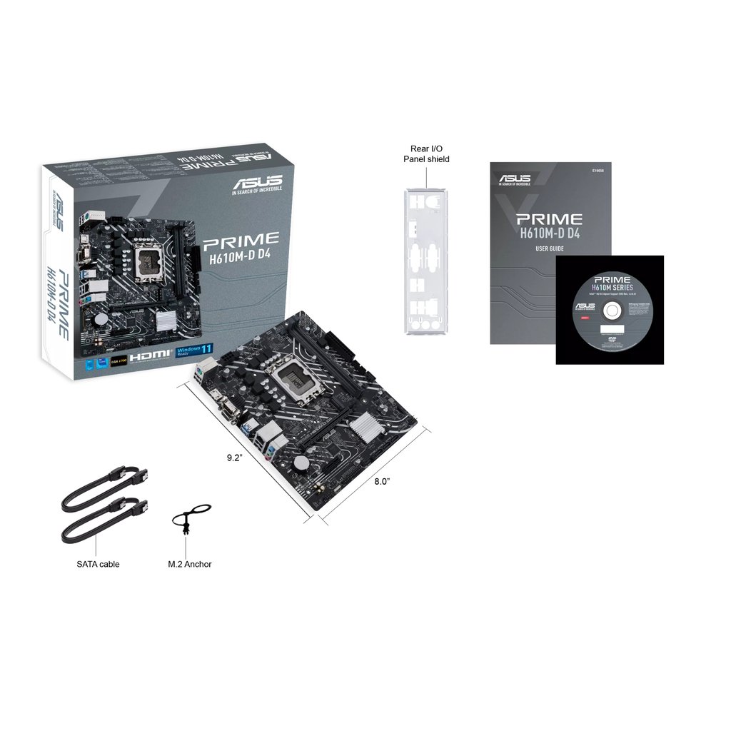 ASUS PRIME H610M-D D4 Intel H610 LGA 1700 micro ATX - Image 8